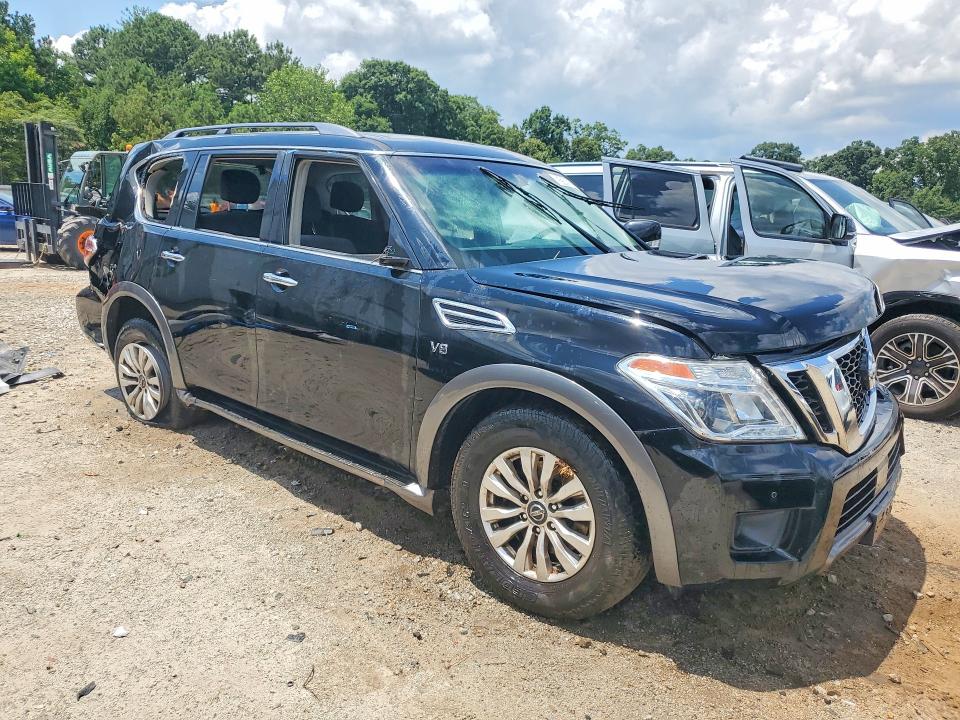 2020 Nissan Armada VIN JN8AY2NDXLX017361 COPART salvage auction — FRONT END, Ga - Certificate Of Title, sold $275 on 2026-07-28 (photo 4)
