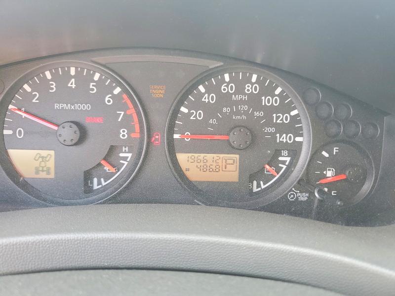2007 Nissan Xterra VIN 5N1AN08W87C525858 COPART salvage auction — VANDALISM, Nc - Salvage Certificate Of Title, sold $400 on 2026-08-03 (photo 9)