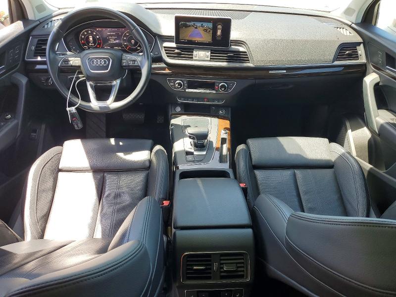2018 Audi Q5 VIN WA1BNAFY5J2247379 COPART salvage auction — MINOR DENT/SCRATCHES, Ca - Dis/Dlr/Exp Only Clean Title, sold $10,100 on 2026-07-31 (photo 8)