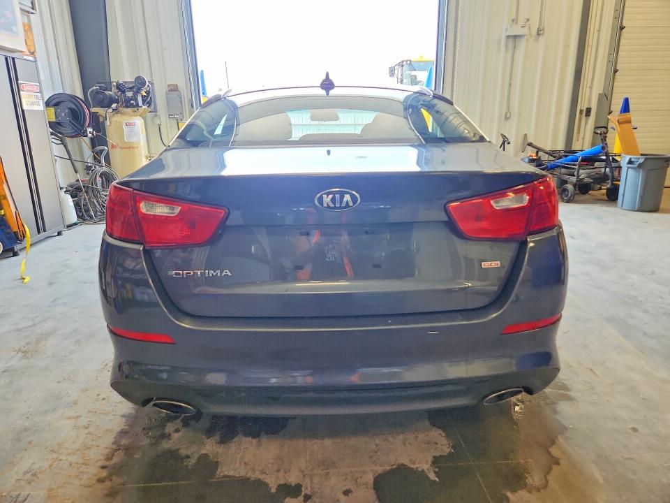 2015 Kia Optima VIN KNAGM4A73F5625801 COPART salvage auction — FRONT END, On - Permit No Brand - Unfit, sold $400 on 2026-07-30 (photo 6)