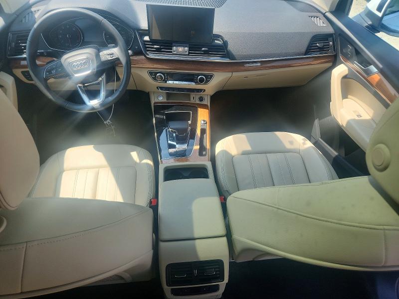 2023 Audi Q5 VIN WA1ABAFY9P2081039 COPART salvage auction — WATER/FLOOD, Ma - Cert Of Title-Salvage, sold $12,700 on 2026-07-22 (photo 8)