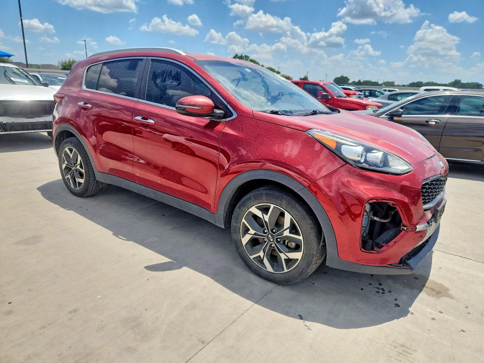 2020 Kia Sportage VIN KNDPN3AC7L7641376 COPART salvage auction — FRONT END, Tx - Certificate Of Title (P), sold $800 on 2026-07-23 (photo 4)