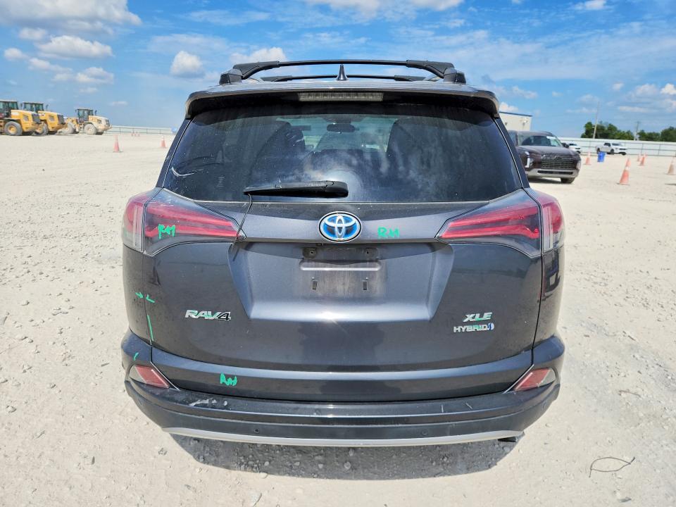 2018 Toyota Rav 4 VIN JTMRJREV9JD158926 COPART salvage auction — REAR END, Salvage Title, sold $550 on 2026-07-23 (photo 6)