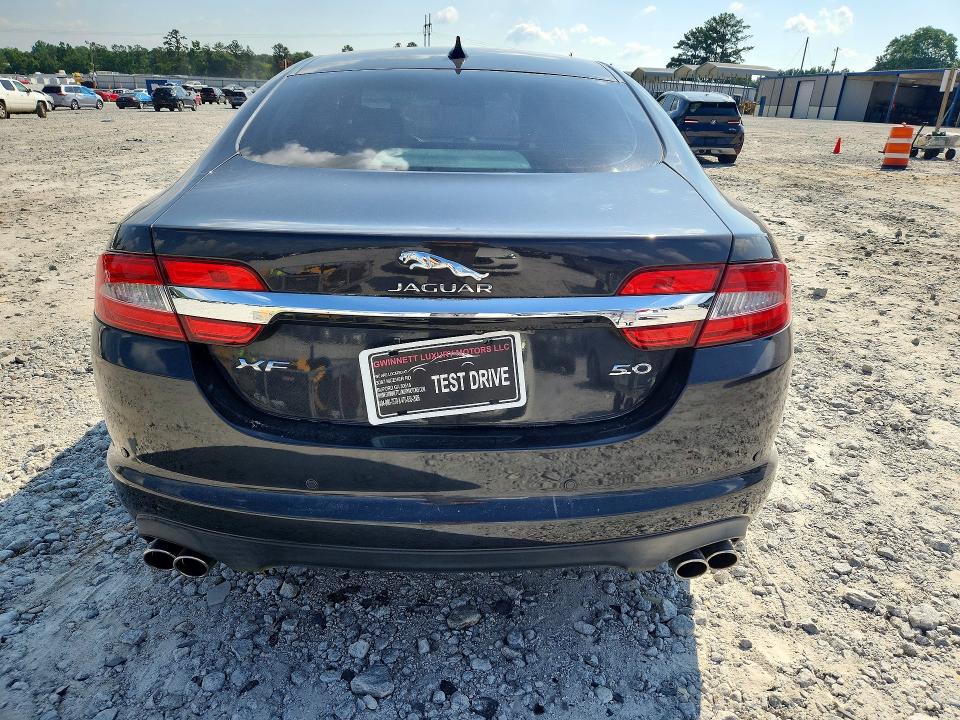 2015 Jaguar Xf VIN SAJWA0HP7FMU48201 COPART salvage auction — MINOR DENT/SCRATCHES, Va - Cert Of Title - Salvage (P), sold $675 on 2026-07-27 (photo 6)
