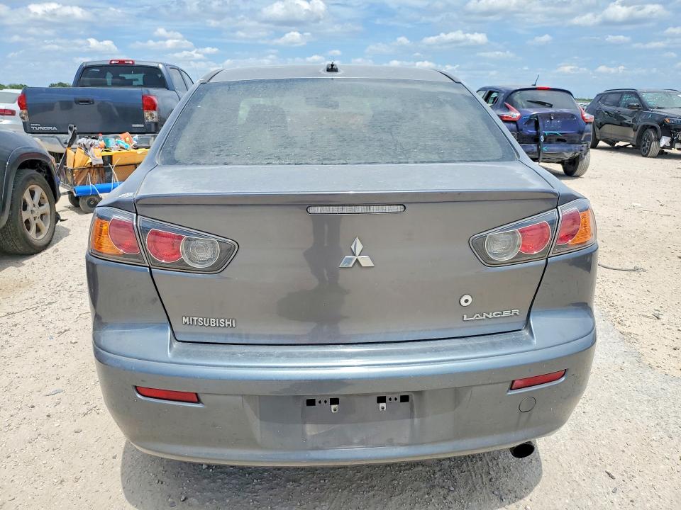 2011 Mitsubishi Lancer VIN JA32U8FW0BU013235 COPART salvage auction — FRONT END, TX - SALVAGE VEHICLE TITLE, sold $650 on 2026-07-30 (photo 6)