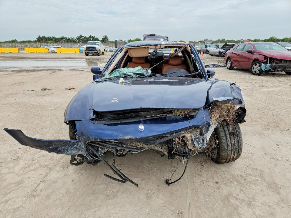 2008 Maserati Quattroporte VIN ZAMFE39A980033515 COPART salvage auction — FRONT END, FL - CERT OF TITLE-REBUILT, sold $275 on 2026-07-29 (photo 5)