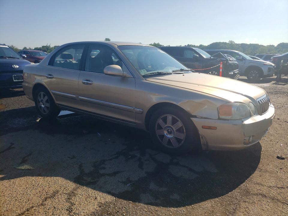 2003 Kia Optima VIN KNAGD126135204482 COPART salvage auction — FRONT END, CT - CERT OF TITLE-SALVAGE, sold $475 on 2026-07-17 (photo 4)