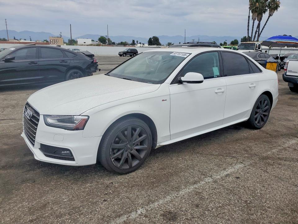 2014 Audi A4 VIN WAUAFAFL0EN009959 COPART salvage auction — MECHANICAL, Ca - Dis/Dlr/Exp Only Clean Title, sold $0 on 2026-09-15 (photo 1)