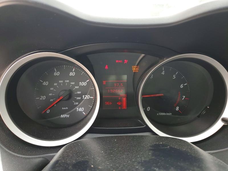 2010 Mitsubishi Lancer VIN JA32U1FU9AU032659 COPART salvage auction — FRONT END, Tx - Salvage Vehicle Title, sold $225 on 2026-07-21 (photo 9)