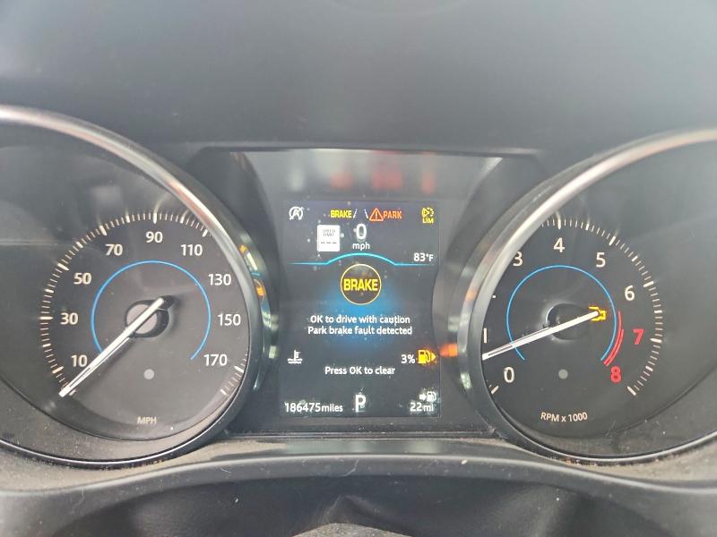 2019 Jaguar F-pace VIN SADCJ2FX7KA399081 COPART salvage auction — MECHANICAL, TX - CERTIFICATE OF TITLE, sold $150 on 2026-07-28 (photo 9)
