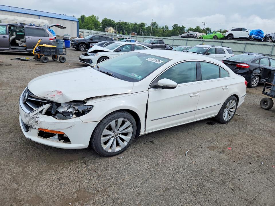 2011 Volkswagen Cc VIN WVWMP7AN0BE708755 COPART salvage auction — FRONT END, PA - CERTIFICATE OF SALVAGE, sold $175 on 2026-08-04 (photo 1)