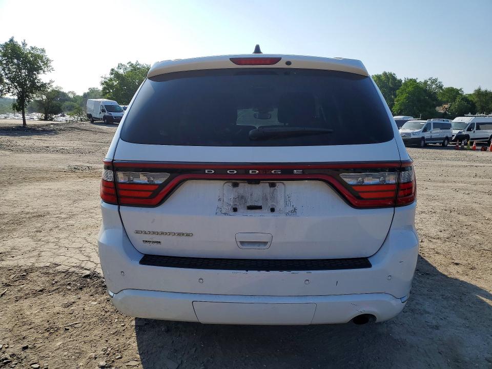 2019 Dodge Durango VIN 1C4RDHAG7KC632887 COPART salvage auction — FRONT END, Md - Cert Of Salvage > 75% Damage, sold $3,200 on 2026-07-09 (photo 6)