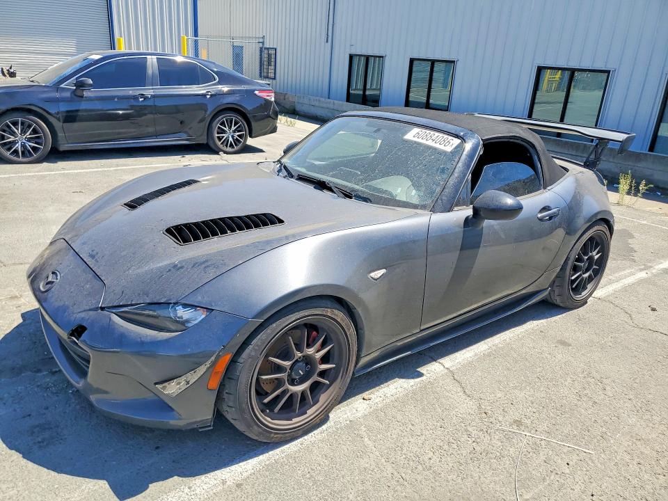 2016 Mazda Mx-5 miata VIN JM1NDAC72G0108428 COPART salvage auction — WATER/FLOOD, CA - SALVAGE CERTIFICATE, sold $2,850 on 2026-07-24 (photo 1)