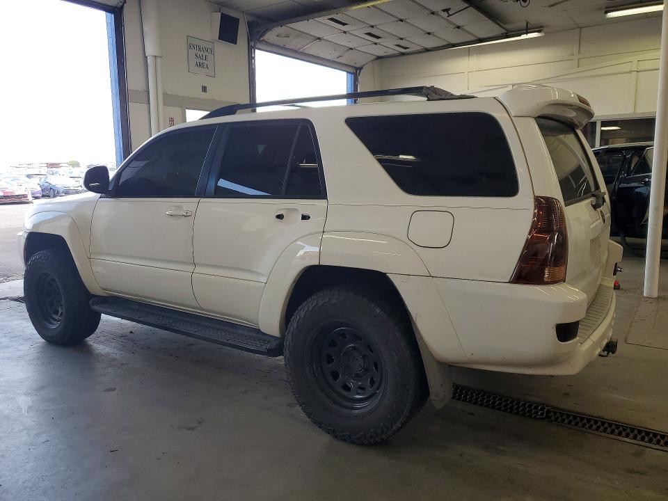 2005 Toyota 4runner VIN JTEZU14R158029683 COPART salvage auction — MECHANICAL, Nv - Certificate Of Title, sold $1,500 on 2026-07-29 (photo 2)