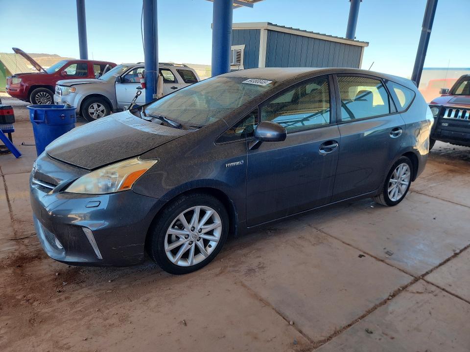 2012 Toyota Prius v VIN JTDZN3EU7C3108348 COPART salvage auction — MINOR DENT/SCRATCHES, Salvage Title, sold $1,350 on 2026-07-09 (photo 1)