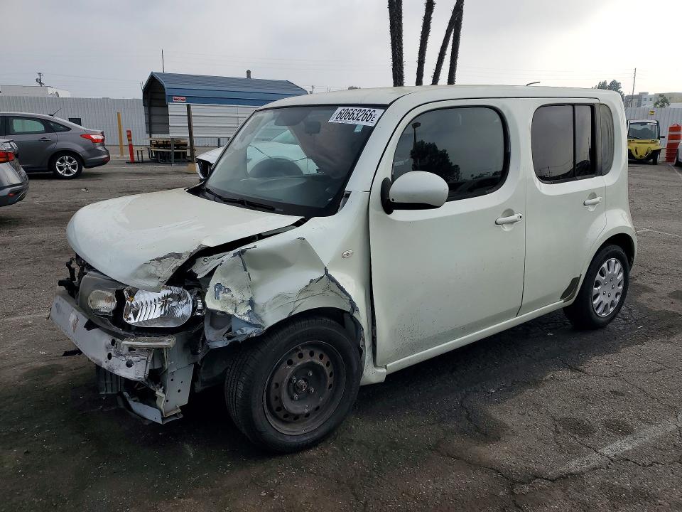2009 Nissan Cube VIN JN8AZ28R69T127697 COPART salvage auction — FRONT END, Ca - Salvage Certificate, sold $275 on 2026-07-31 (photo 1)