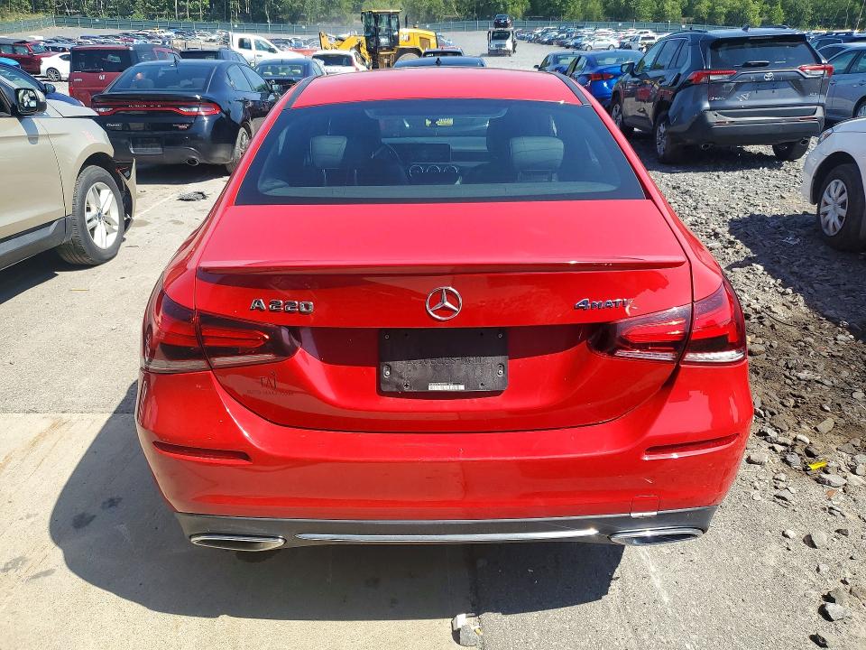 2019 Mercedes-benz A-klasse VIN WDD3G4FB2KW013654 COPART salvage auction — FRONT END, Pa - Certificate Of Salvage, sold $4,100 on 2026-08-05 (photo 6)