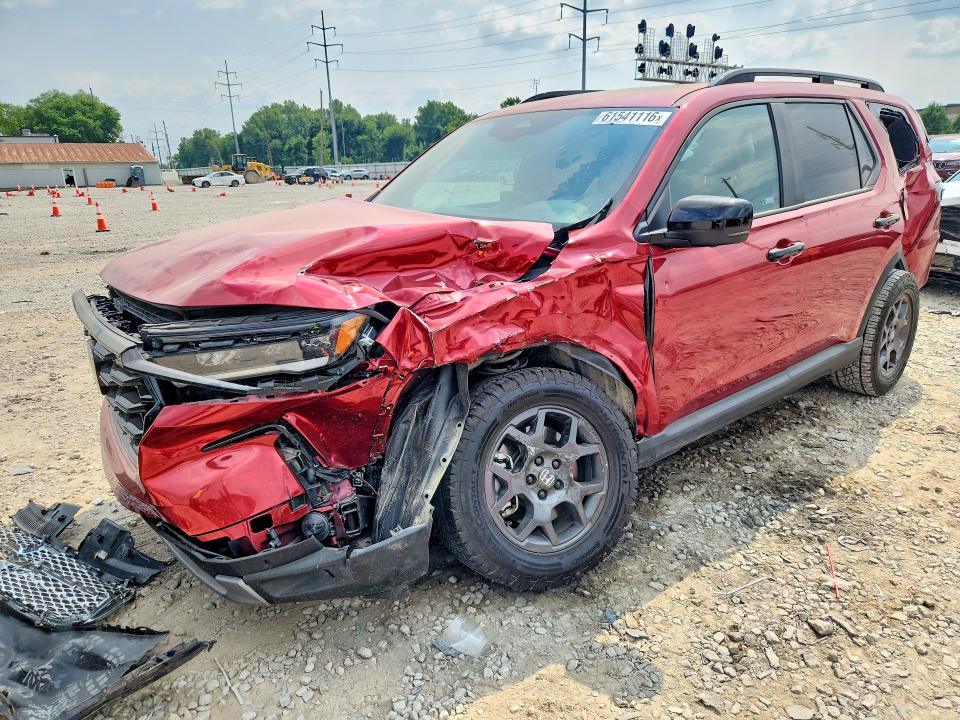 2025 Honda Pilot VIN 5FNYG1H69SB124625 — COPART salvage auction photo