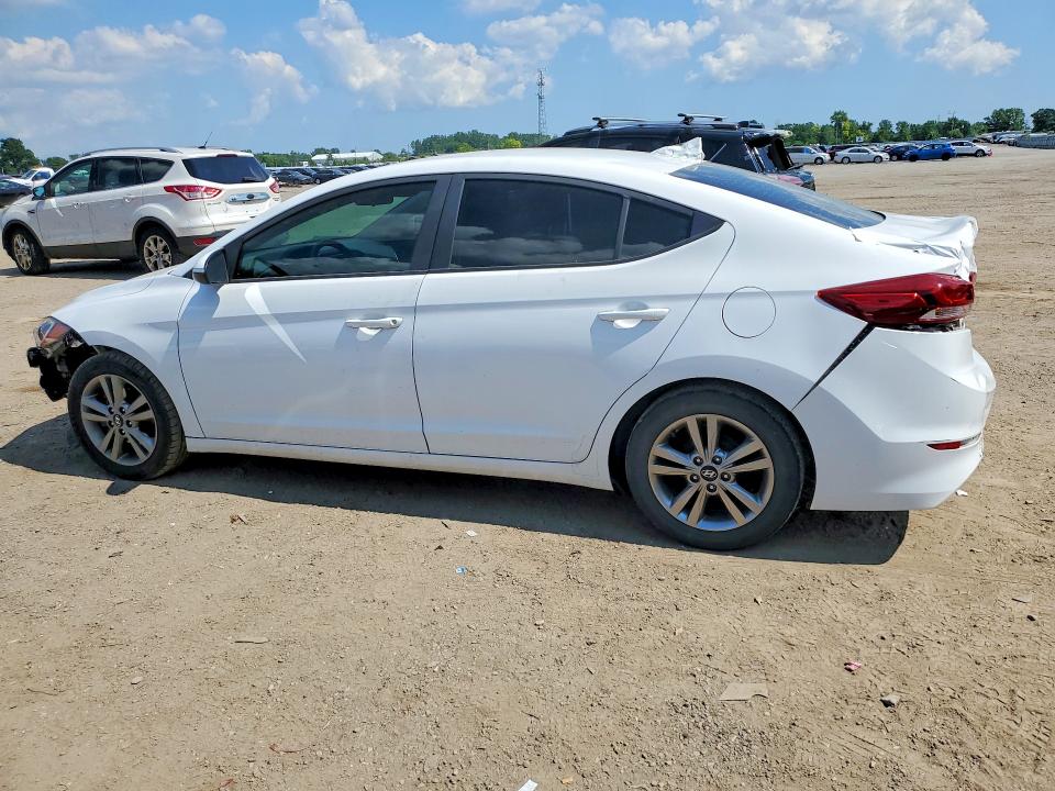 2017 Hyundai Elantra VIN KMHD84LF9HU398245 COPART salvage auction — FRONT END, On - Permit Salvage, sold $1,300 on 2026-07-28 (photo 2)
