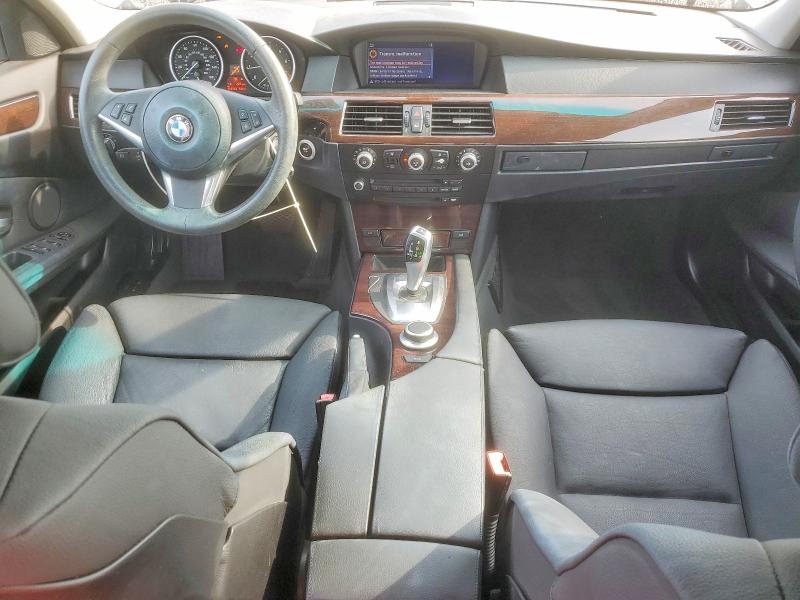 2008 BMW 5er VIN WBANU53518CT17467 COPART salvage auction — MECHANICAL, Fl - Certificate Of Title, sold $550 on 2026-08-03 (photo 8)