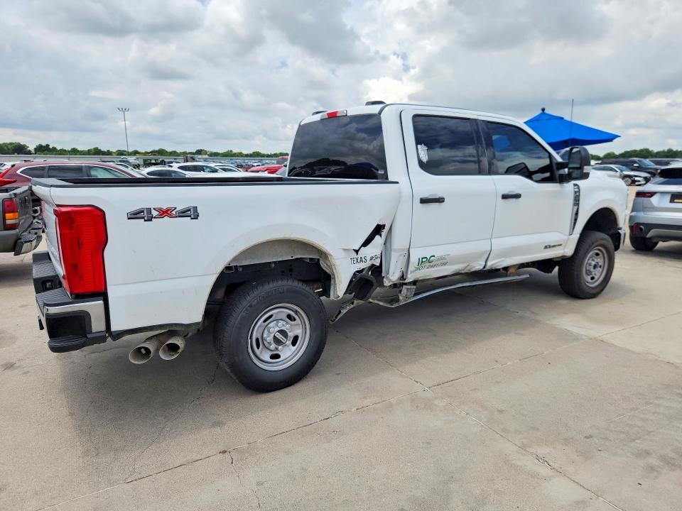 2025 Ford F250 VIN 1FT7W2BT2SEC44495 COPART salvage auction — REAR END, Tx - Salvage Vehicle Title, sold $24,900 on 2026-08-27 (photo 3)