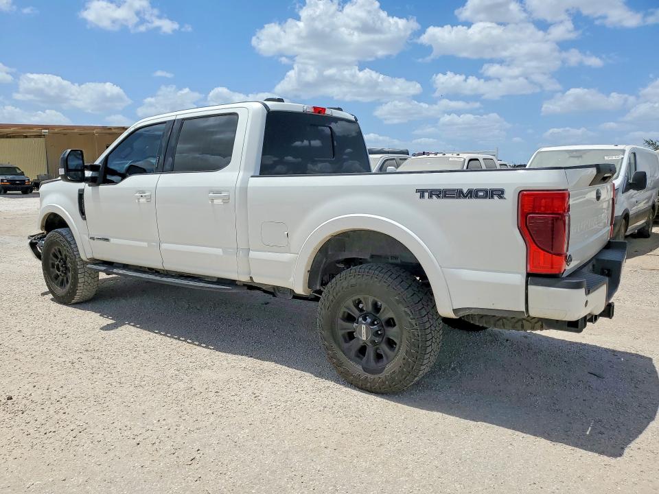 2022 Ford F250 VIN 1FT8W2BT2NEE82369 COPART salvage auction — FRONT END, TX - SALVAGE VEHICLE TITLE, sold $24,700 on 2026-08-27 (photo 2)