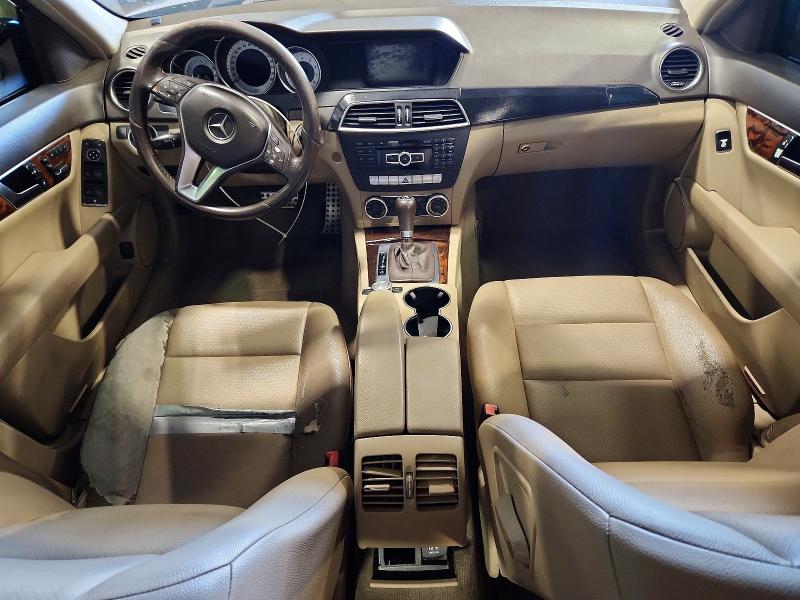 2012 Mercedes-benz C-klasse VIN WDDGF8BB0CR230119 COPART salvage auction — FRONT END, Pa - Certificate Of Salvage, sold $525 on 2026-07-24 (photo 8)