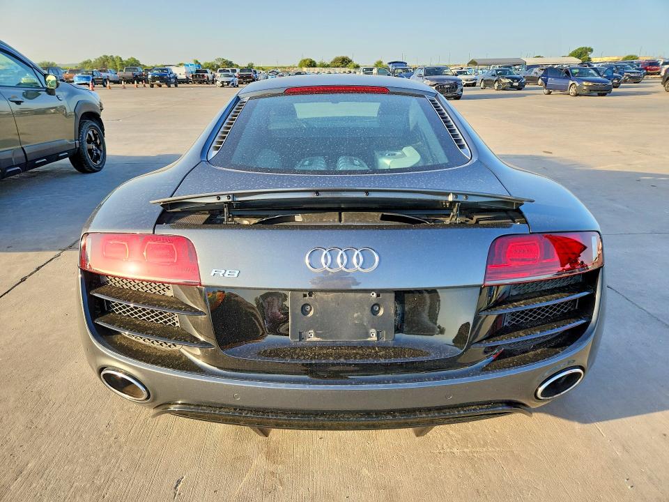 2012 Audi R8 VIN WUAGNAFG5CN001102 COPART salvage auction — FRONT END, Tx - Salvage Vehicle Title, sold $22,500 on 2026-07-27 (photo 6)