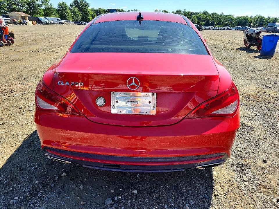 2017 Mercedes-benz Cla-klasse VIN WDDSJ4EB9HN460530 COPART salvage auction — FRONT END, Nj - Cert Of Title-Salvage, sold $1,700 on 2026-08-12 (photo 6)