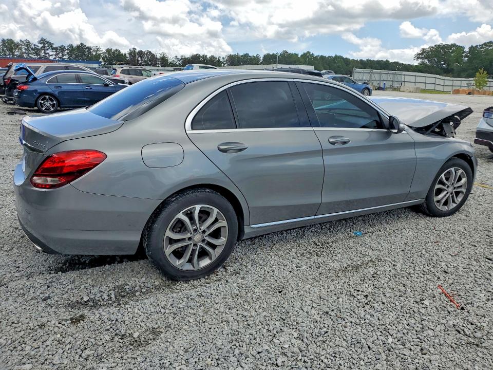 2015 Mercedes-benz C class VIN 55SWF4KB2FU080585 COPART salvage auction — FRONT END, Ga - Certificate Of Title, sold $2,700 on 2026-08-01 (photo 3)