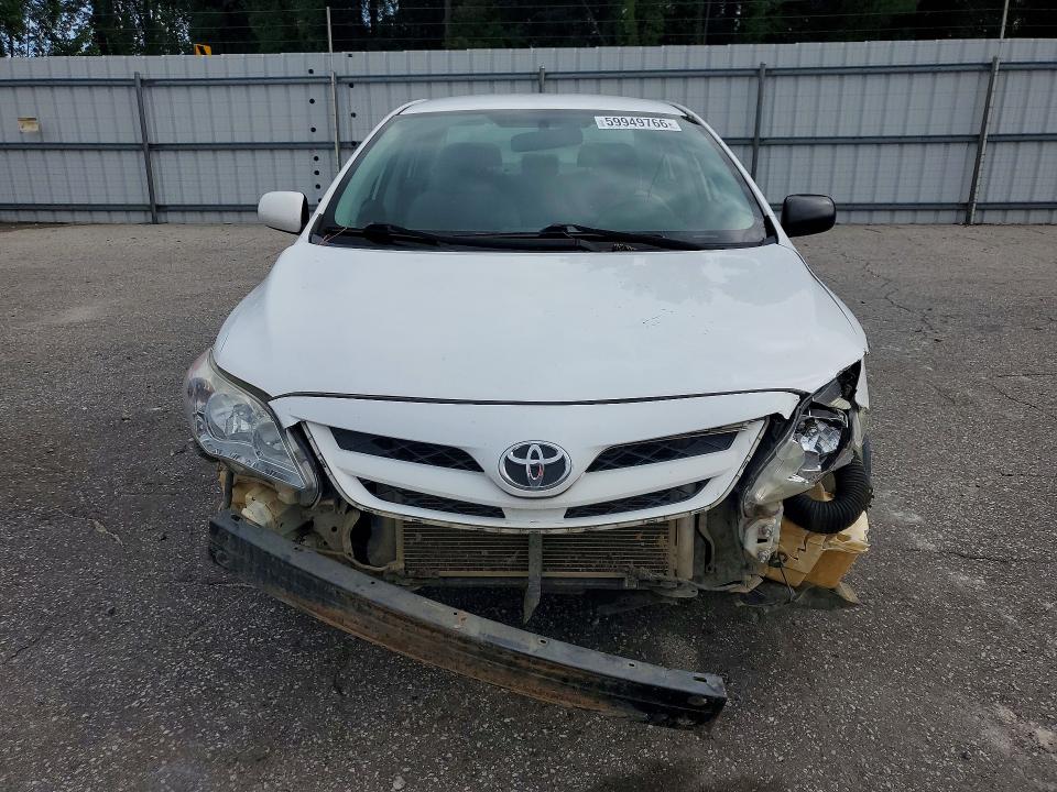 2011 Toyota Corolla VIN JTDBU4EE0B9127435 COPART salvage auction — FRONT END, Nc - Salvage Certificate Of Title, sold $875 on 2026-07-30 (photo 5)