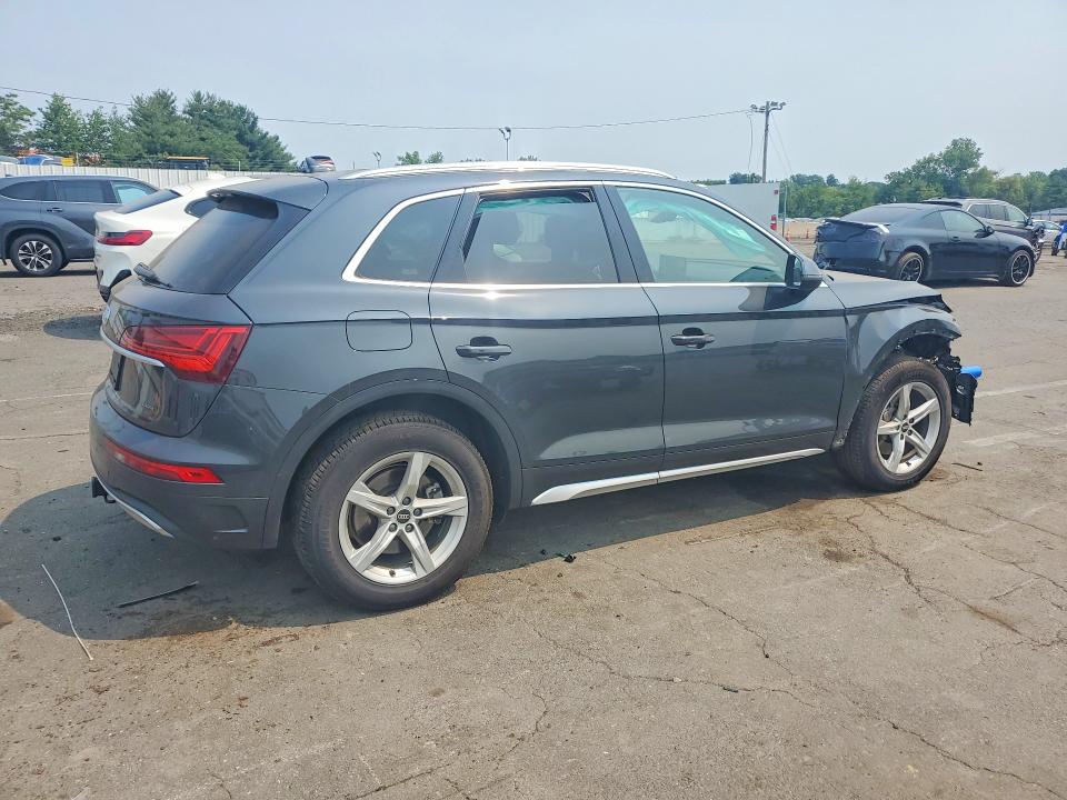2021 Audi Q5 VIN WA1AAAFY8M2060293 COPART salvage auction — FRONT END, Ct - Cert Of Title-Salvage, sold $7,700 on 2026-07-31 (photo 3)