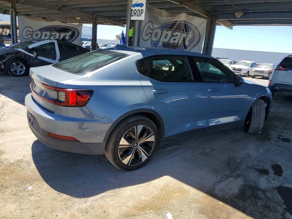 2023 Polestar 2 VIN YSMEG3KA1PL164332 COPART salvage auction — FRONT END, CA - CERTIFICATE OF TITLE, sold $6,300 on 2026-08-10 (photo 3)