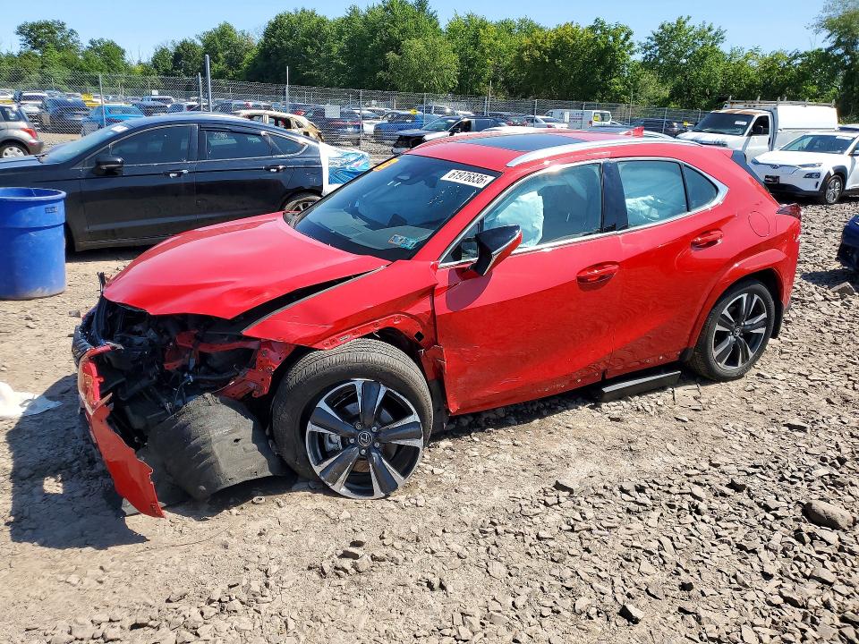 2025 Lexus Ux VIN JTHUCJDH9S2003628 — COPART salvage auction photo