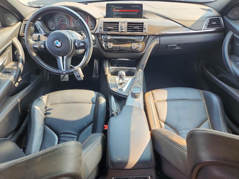 2018 BMW M3 VIN WBS8M9C51J5J80329 COPART salvage auction — FRONT END, Nc - Salvage Certificate Of Title, sold $17,900 on 2026-08-26 (photo 8)