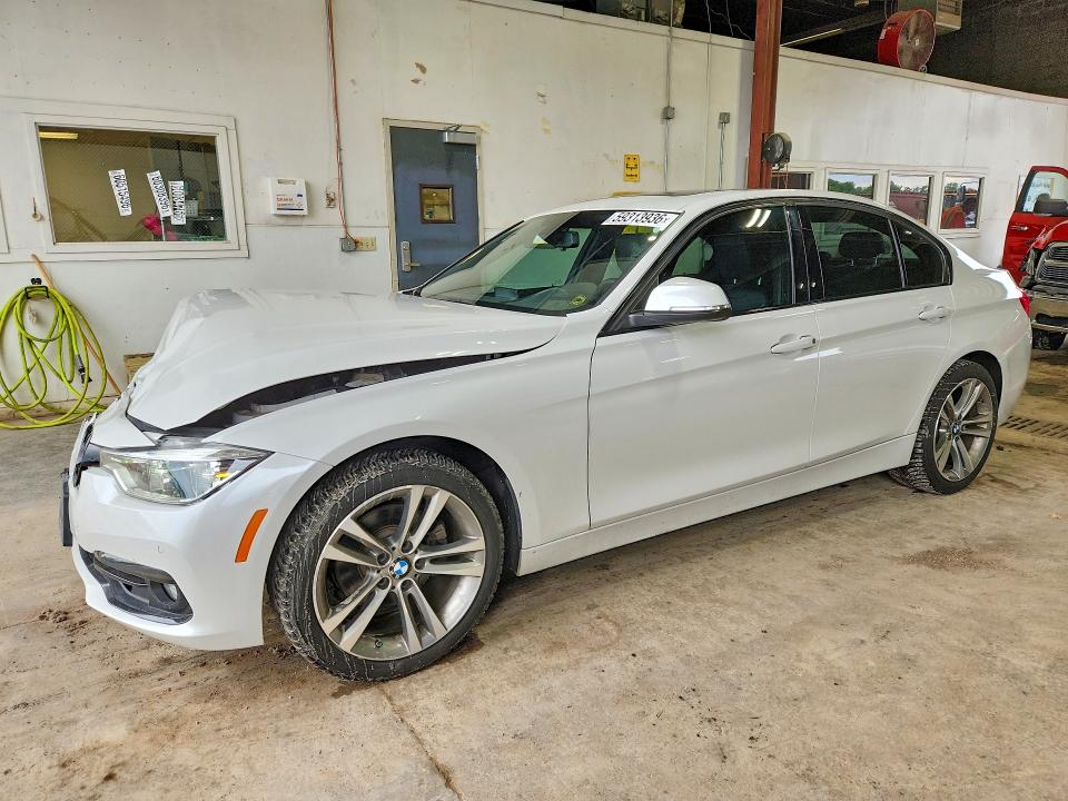 2017 BMW 3er VIN WBA8D9G35HNU62822 COPART salvage auction — FRONT END, Mn - Cert Of Title-Salvage, sold $225 on 2026-08-18 (photo 1)