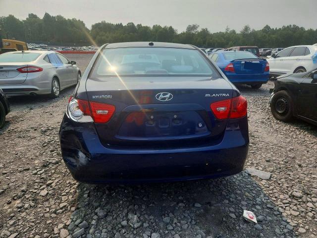 2008 Hyundai Elantra VIN KMHDU46D88U404753 COPART salvage auction — REAR END, Pa - Certificate Of Salvage, sold $725 on 2026-07-22 (photo 6)