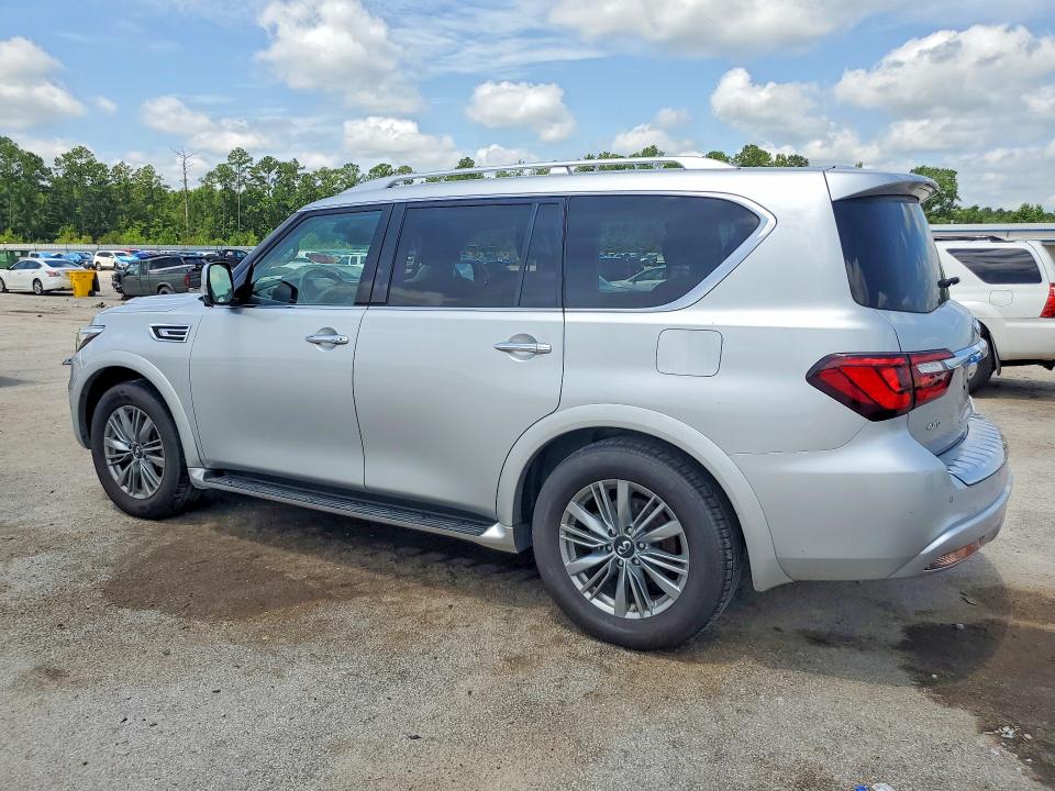 2021 Infiniti Qx80 VIN JN8AZ2AE8M9272205 COPART salvage auction — SIDE, Sc - Cert Of Title-Salvage, sold $13,500 on 2026-08-24 (photo 2)