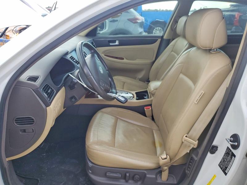 2012 Hyundai Genesis VIN KMHGC4DD6CU210962 COPART salvage auction — UNDERCARRIAGE, Tx - Salvage Vehicle Title, sold $675 on 2026-07-14 (photo 7)