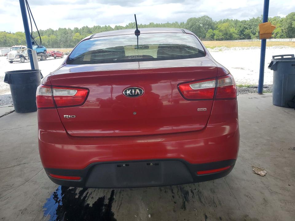2015 Kia Rio VIN KNADM4A33F6464800 COPART salvage auction — MECHANICAL, GA - CERTIFICATE OF TITLE, sold $250 on 2026-07-30 (photo 6)