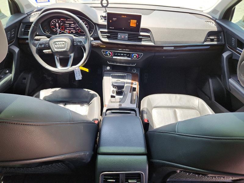 2019 Audi Q5 VIN WA1BNAFY0K2038391 COPART salvage auction — FRONT END, Tx - Salvage Vehicle Title, sold $7,800 on 2026-08-27 (photo 8)
