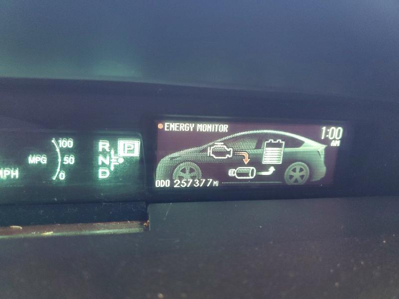 2015 Toyota Prius VIN JTDKN3DU6F1927578 COPART salvage auction — REAR END, CA - SALVAGE CERTIFICATE, sold $2,750 on 2026-07-14 (photo 9)
