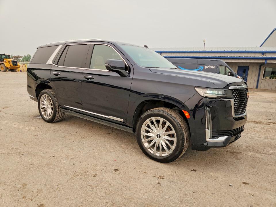 2022 Cadillac Escalade VIN 1GYS4CKL1NR192581 COPART salvage auction — SIDE, NY - MV-907A SALVAGE CERTIFICATE, sold $33,000 on 2026-07-28 (photo 4)