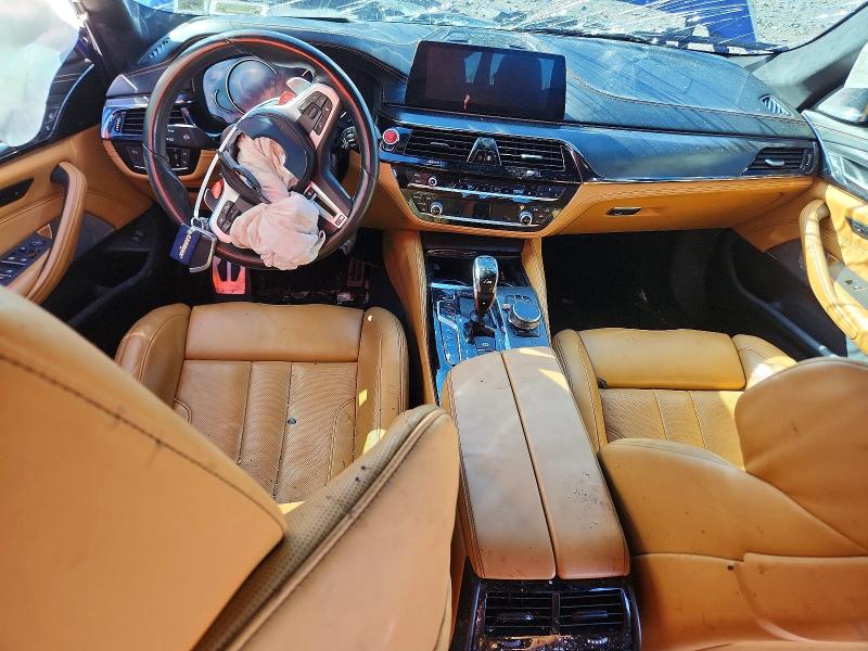 2019 BMW M5 VIN WBSJF0C59KB446979 COPART salvage auction — FRONT END, Ny - Mv-907A Salvage Certificate, sold $9,500 on 2026-08-04 (photo 8)