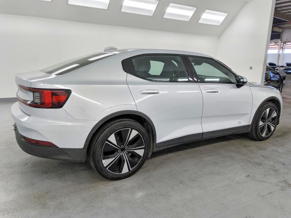 2023 Polestar 2 VIN YSMEG3KA8PL137208 COPART salvage auction — REAR END, CA - CERTIFICATE OF TITLE, sold $6,300 on 2026-07-20 (photo 3)