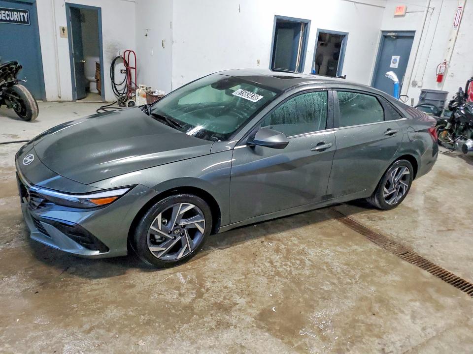2025 Hyundai Elantra VIN KMHLS4DG7SU038015 COPART salvage auction — SIDE, Wi - Certificate Of Title, sold $100 on 2026-07-29 (photo 1)