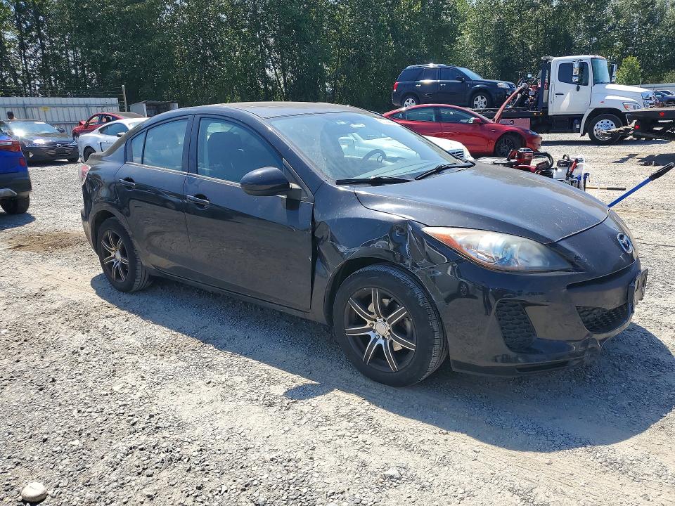 2012 Mazda 3 VIN JM1BL1V77C1550516 COPART salvage auction — FRONT END, WA - BILL OF SALE, sold $550 on 2026-07-27 (photo 4)