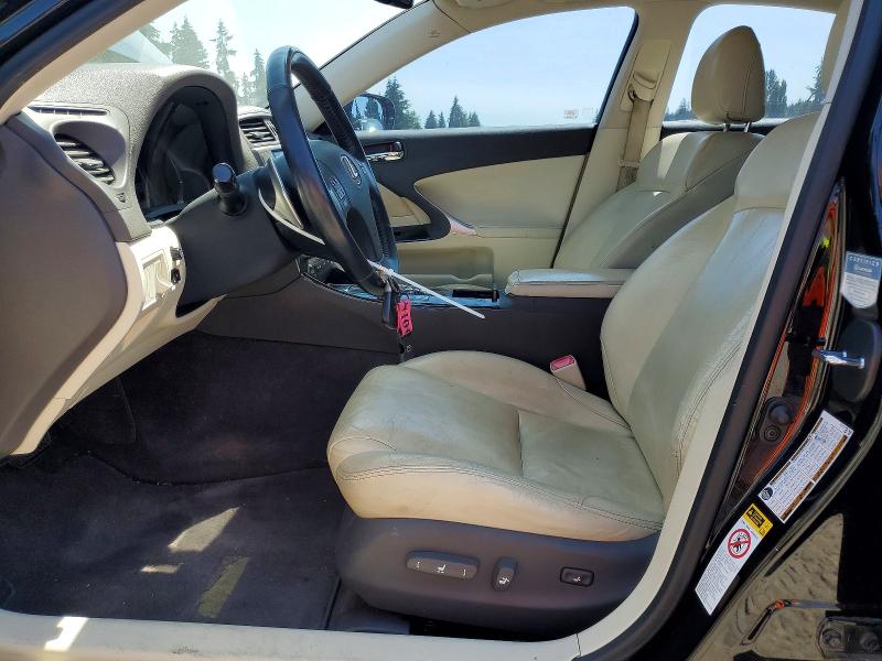 2009 Lexus Is 250 VIN JTHBK262495091621 COPART salvage auction — FRONT END, Wa - Bill Of Sale, sold $750 on 2026-07-17 (photo 7)
