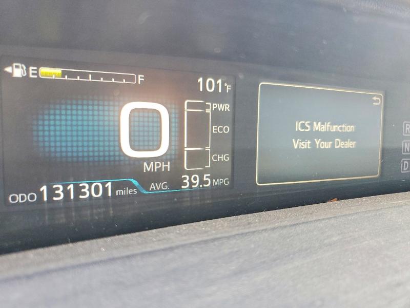 2017 Toyota Prius VIN JTDKARFU0H3032784 COPART salvage auction — FRONT END, Ca - Dis/Dlr/Exp Only Clean Title, sold $1,500 on 2026-07-23 (photo 9)