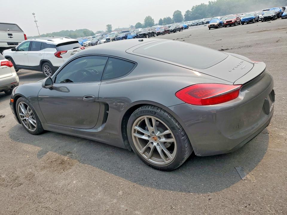 2014 Porsche Cayman VIN WP0AA2A82EK170311 COPART salvage auction — MINOR DENT/SCRATCHES, Nj - Cert Of Title W/Salvage Histor, sold $12,500 on 2026-07-28 (photo 2)